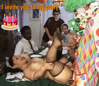 Gif - I invite you to my party