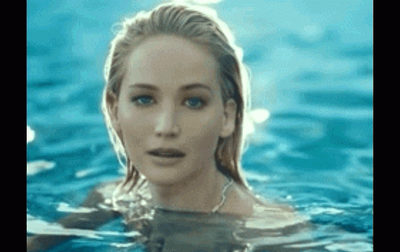 Gif - Jennifer Lawrence - Nude Swim!