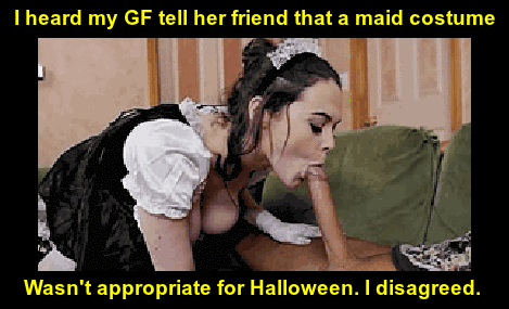 Gif - Maid are really Hot around Halloween