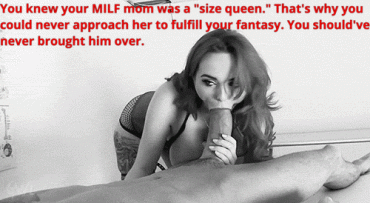 Gif - mom is a size queen