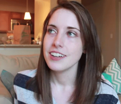 Gif - Overly Attached Girlfriend