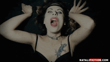 Gif - Vampire Screaming and Moaning