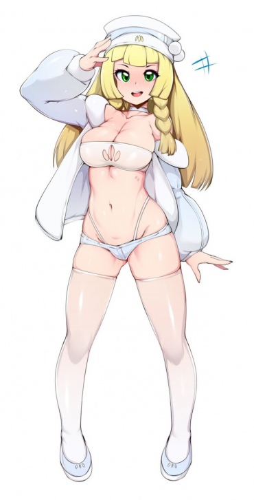 Picture - lillie (pokemon and 2 more) drawn by slugbox