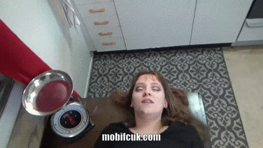 Gif - bouncing big tits in action
