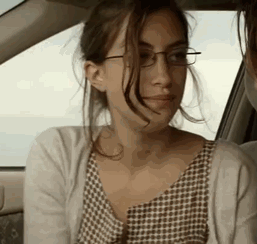 Gif - It’s always the librarian type that gets you