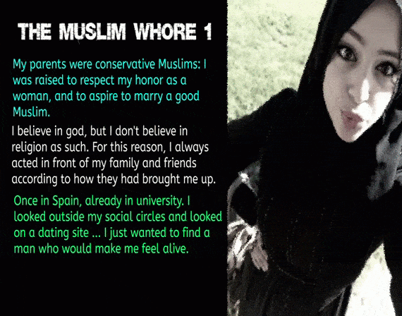 Gif - The muslim whore 1