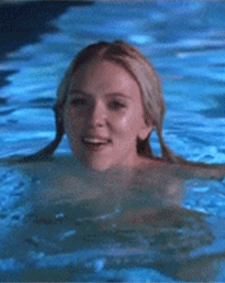 Gif - Scarlett Johansson in the pool