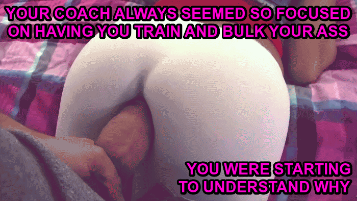 Gif - Train and bulk your ass sissy